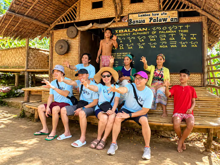 BIZ IT Travel guests in Palawan